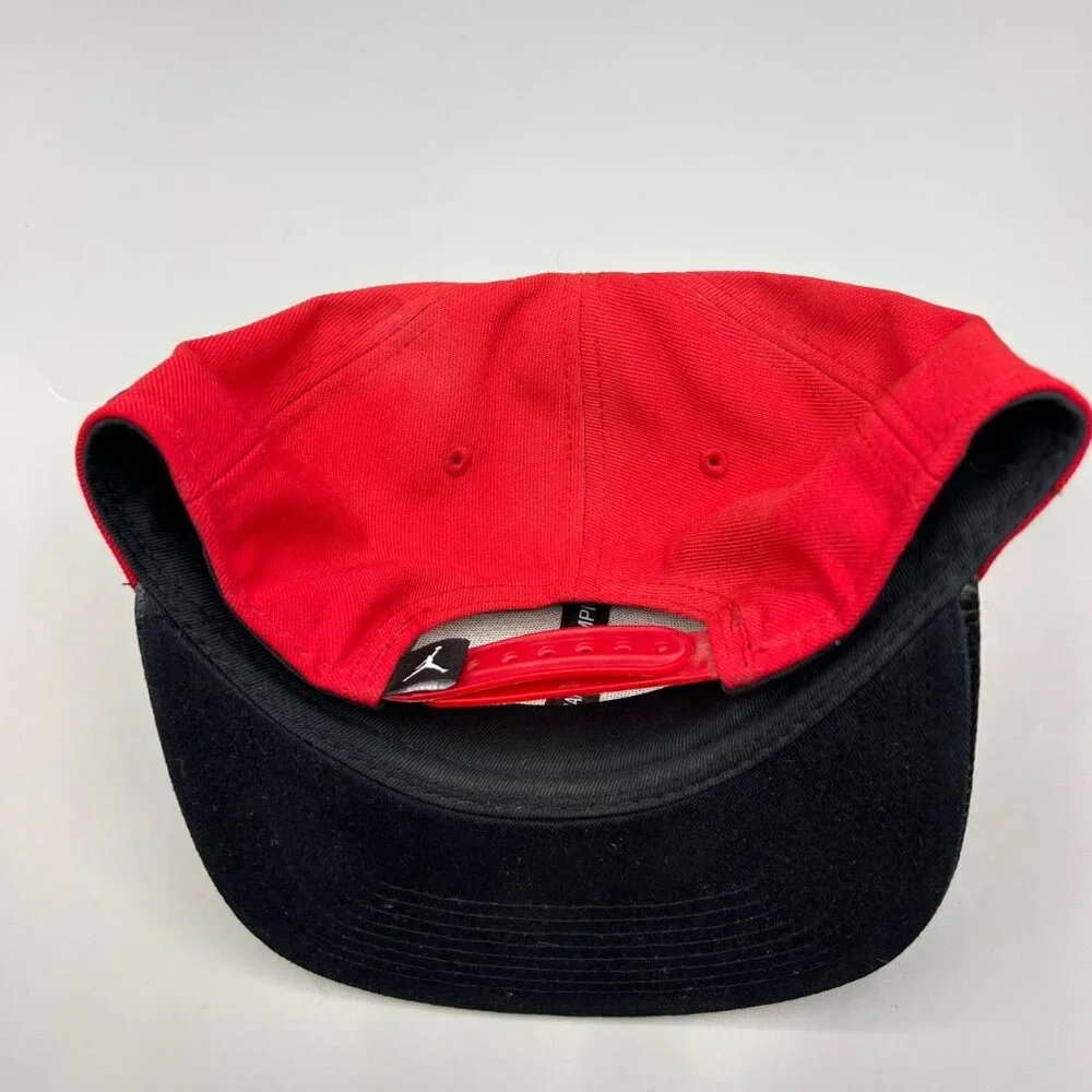 Air Jordan Hat Men Red Black Jumpman Wings Snap Back‎ Cap